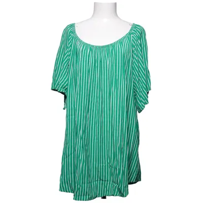 Top (Groen, Wit) van Zizzi Viscose