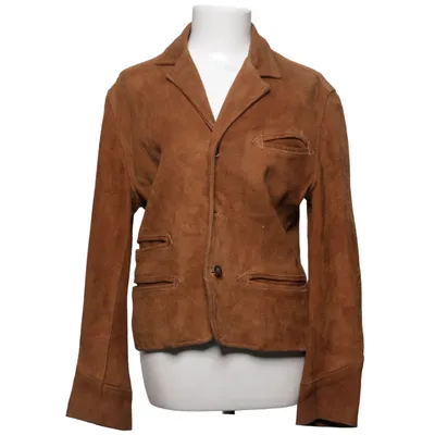 Leren blazer (Vintage) van Ralph Lauren Country Suède
