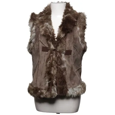 Ydervest (Brun) fra Amisu Akryl, Polyester