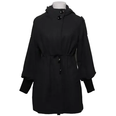 Coat (Gray, Black) from Lily Polyester