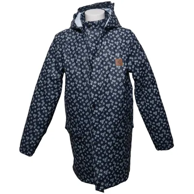 Regnkappa (Blå, Vit) från Kuling Polyester, Polyuretan