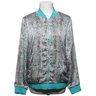 Bomber jacket (Multicolored, Green) from Lilie Rose Polyester