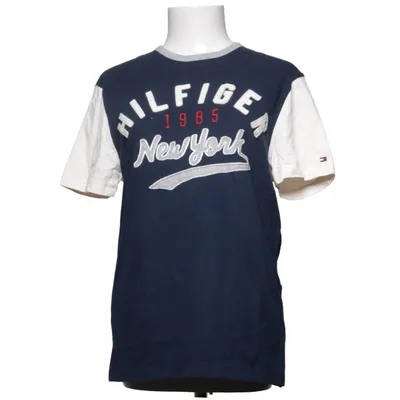 T-shirt (Blauw, Wit) van Tommy Hilfiger Katoen