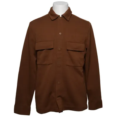 Overshirt (Bruin) van H&M Man Polyester, Katoen, Viscose