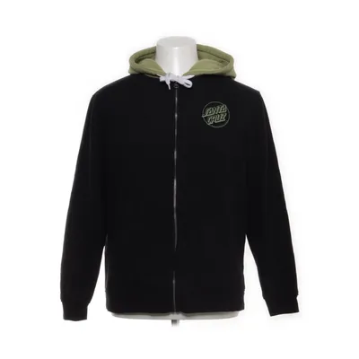 Huvtröja (Svart, Grön) från Santa Cruz Bomull, Polyester