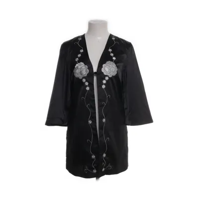 Kimono (Black, Multicolored) from H&M Elastane, Polyester