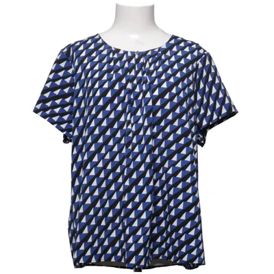Top (Blauw, Zwart, Wit) van M&S Collection Polyester