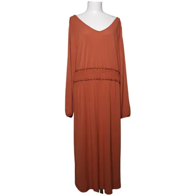 Robe longue (Marron) de O.Ha Élasthane, Polyester