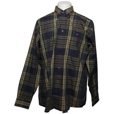 Chemise en flanelle (Bleu, Beige, Vert) de Van Heusen