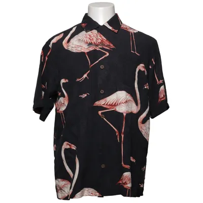 Kurzarmhemd (Schwarz, Pink, Mehrfarbig) von Tommy Bahama Seide
