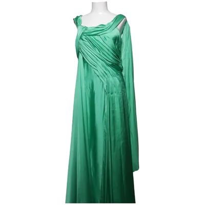 Evening gown (Green) from Barbara Schwarzer Polyester
