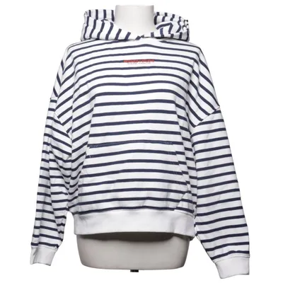 Sweat à capuche (Bleu, Blanc) de Amisu Coton, Polyester