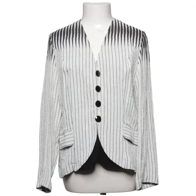 Blazer (Schwarz, Weiß) von Molly Jo Acetat, Viskose