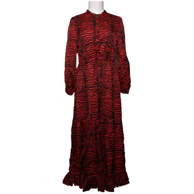 Robe longue (Rouge, Noir) de Munthe Viscose
