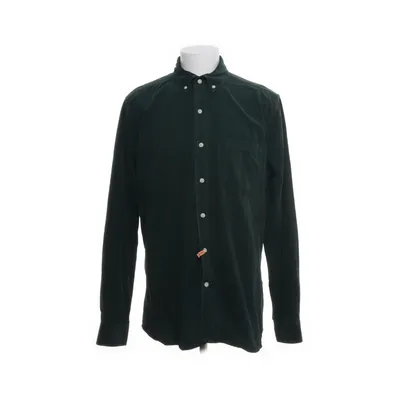 Buttondown-skjorta (Grön) från A Day's March Bomull