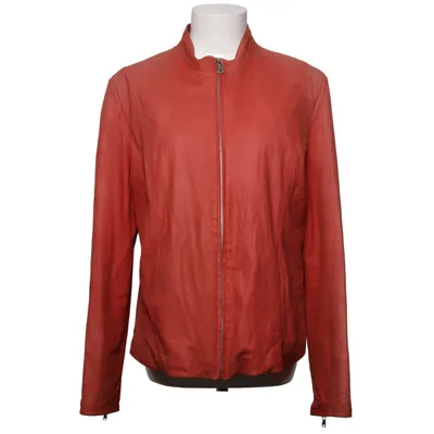 Leren jack (Rood) van Gian Mori Leer, Polyester
