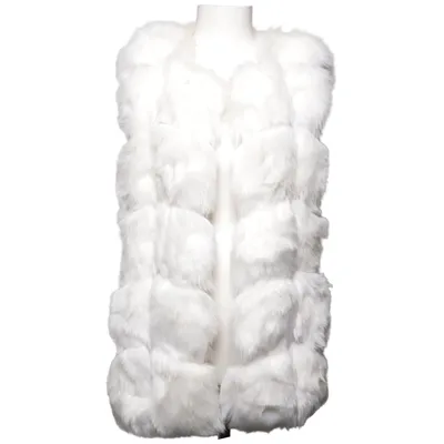 Gilet d'extérieur (Blanc) de Lanshifei Acrylique