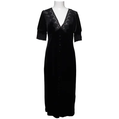 Robe longue (Noir) de Indiska Polyester recyclé