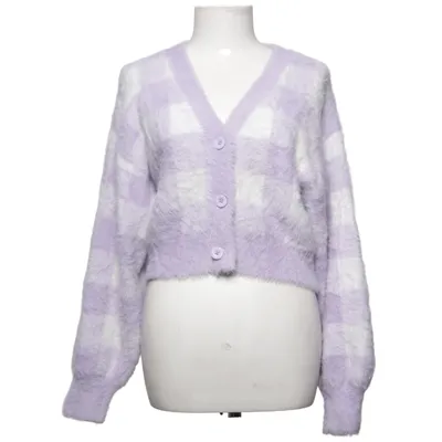 Cardigan (Violet, Blanc) de Lazy Oaf Polyamide