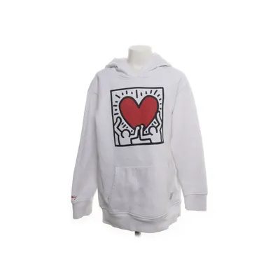 Hoodie (White) from Keith Haring Cotton, Polyester