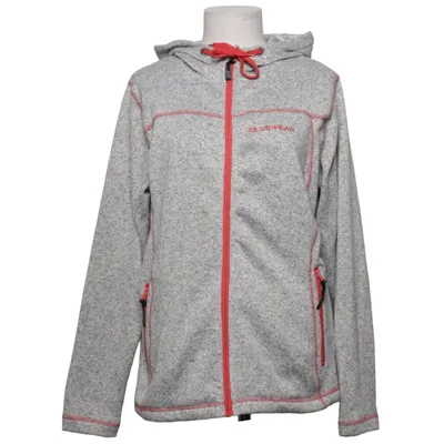 Sweat à capuche (Gris, Rouge) de Bluewear Polyester