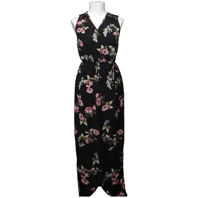 Maxi dress (Black, Multicolored) from Monteau Elastane, Polyester
