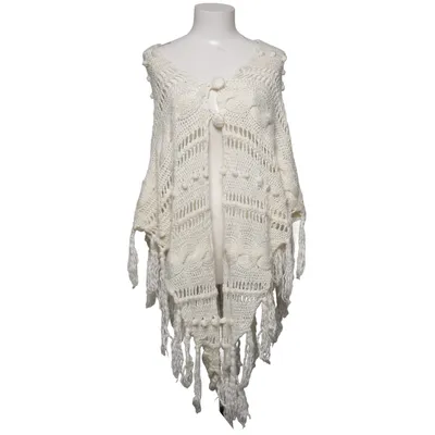 Poncho (Wit) van Ellos Plus Collection