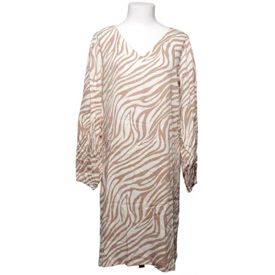 Klänning (Beige, Brun) från Socofy Viskos