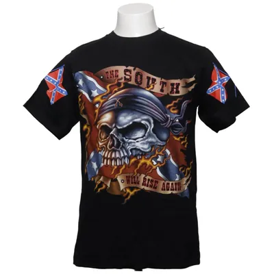 T-shirt (Zwart, Meerkleurig) van Heavy Metal Katoen