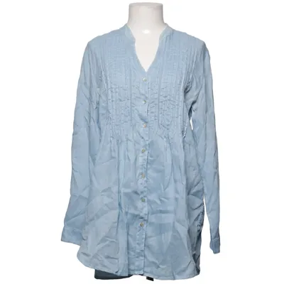 Blouse (Blauw) van 120% Lino Linnen