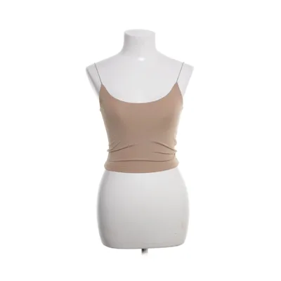 Crop top (Brown) from Chiquelle Polyester