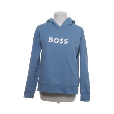 Capuchon sweater (Blauw) van Hugo Boss Katoen, Elastaan