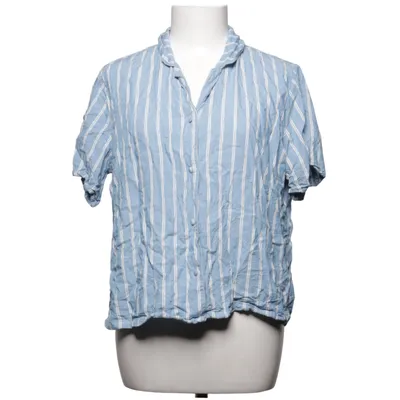 Short sleeve shirt (Blue, White) from Change Lingerie Viscose