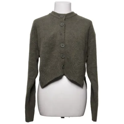 Strickjacke (Grün) von Zara Acryl, Elasthan, Polyester, Wolle