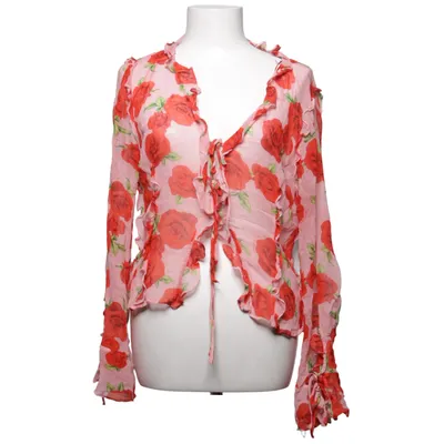 Blouse (Roze, Rood, Groen) van From Future Viscose