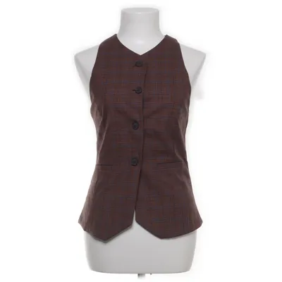 Jakkesætsvest (Brun, Flerfarvet) fra Pull & Bear Elastan, Polyester, Viscose
