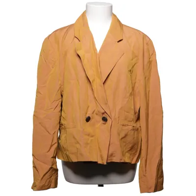Blazer (Geel) van Michele Boyard Acetaat, Linnen, Viscose