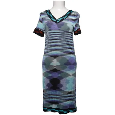 Kleid (Blau, Lila, Mehrfarbig) von Missoni Viskose