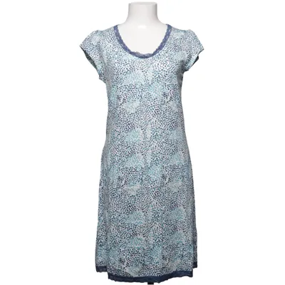Jurk (Blauw, Wit, Meerkleurig) van Eskimo Katoen, Viscose