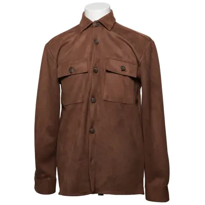 Overshirt (Brown) from DeFacto Studio Elastane, Polyester