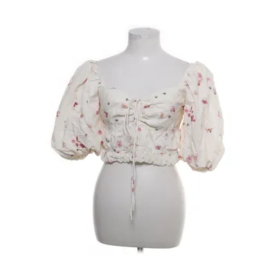 Crop top (Vit, Flerfärgad) från H&M Polyamid, Polyester