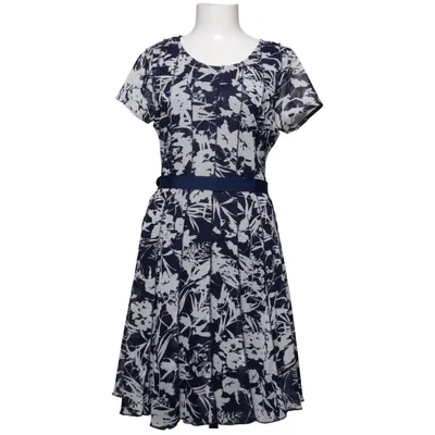 Klänning (Blå, Vit) från Antea Polyester