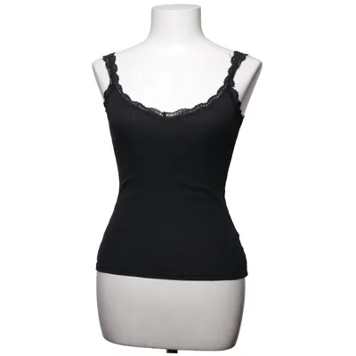Tank Top (Black) from Adoore Cotton, Viscose