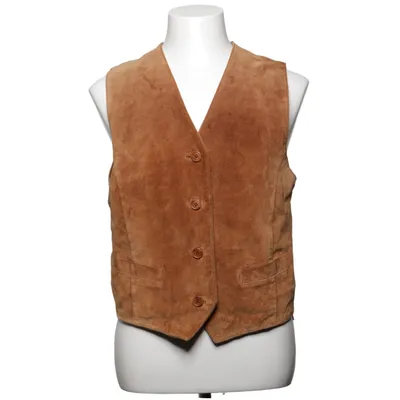 Gilet en cuir (Marron) Cuir