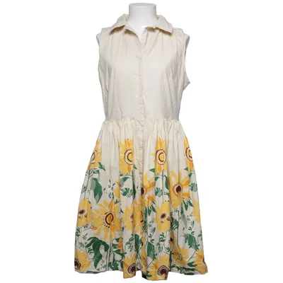 Klänning (Gul, Vit, Grön) från Banned Apparel Bomull, Elastan