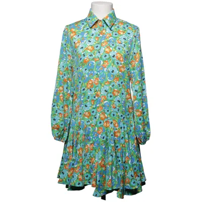 Robe chemise (Vert, Bleu, Multicolore) de Retro & Icone Polyester