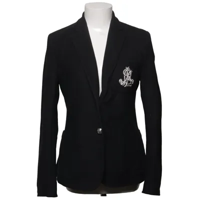 Blazer (Zwart) van Lauren Ralph Lauren Katoen, Elastaan, Polyester