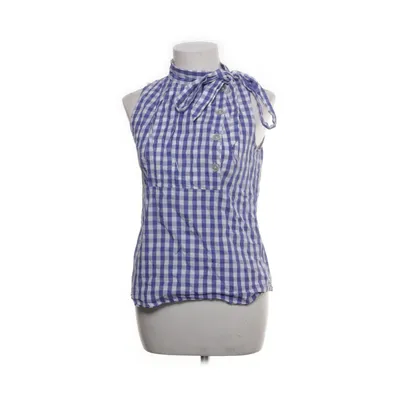 Neckholder Top (Blau, Weiß) von Benetton