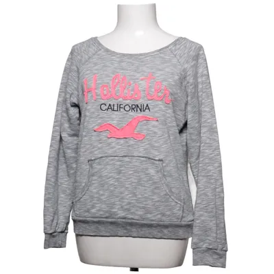 Collegetröja (Grå) från Hollister Bomull