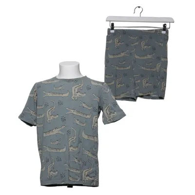 Pyjamasz (Grå) fra ICA I Love Eco Elastan, Økologisk bomuld
